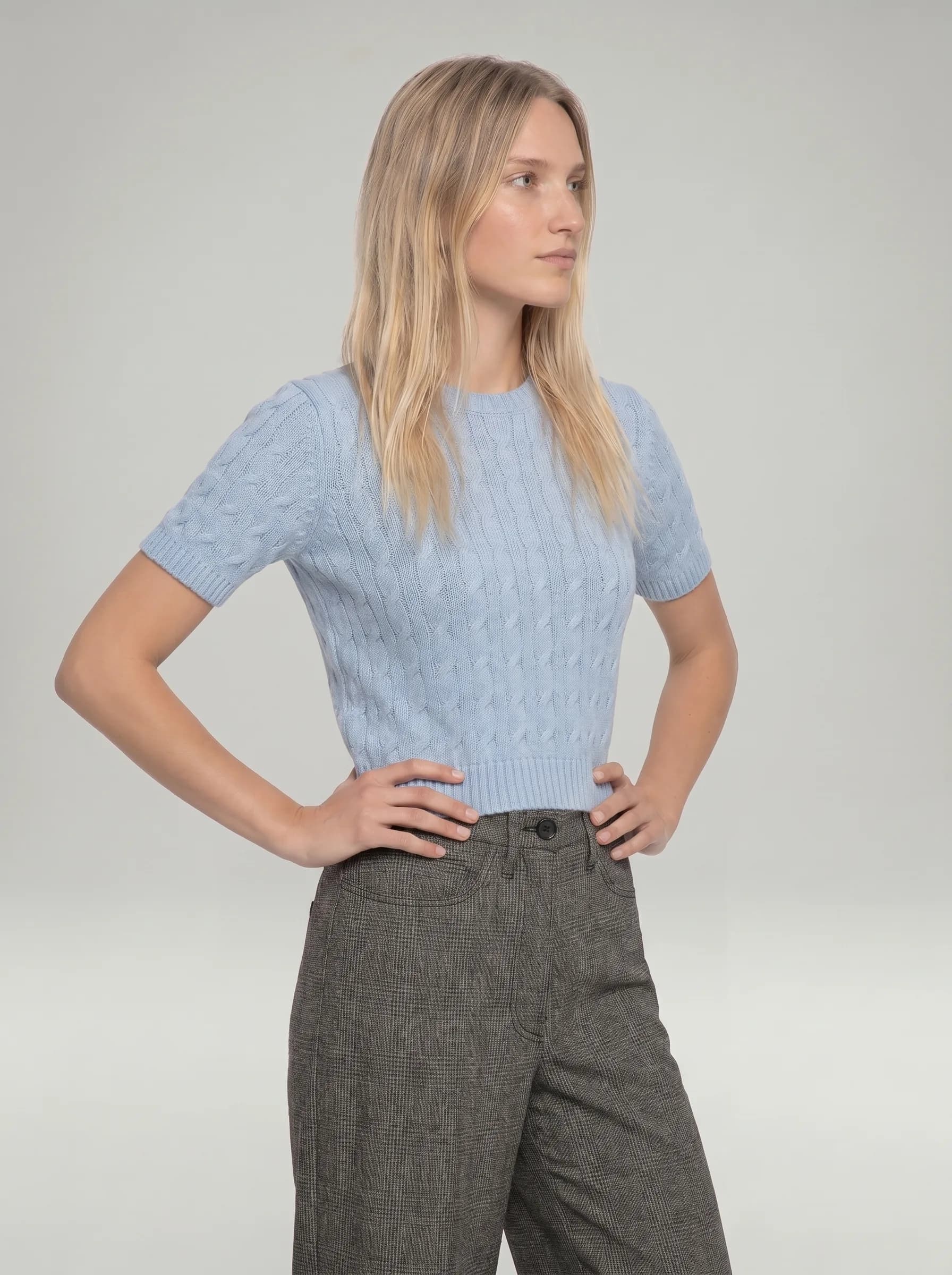 The garment generated on a model